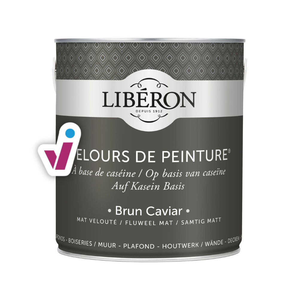 Velours de peinture blanc calicot - pot 2,5l 