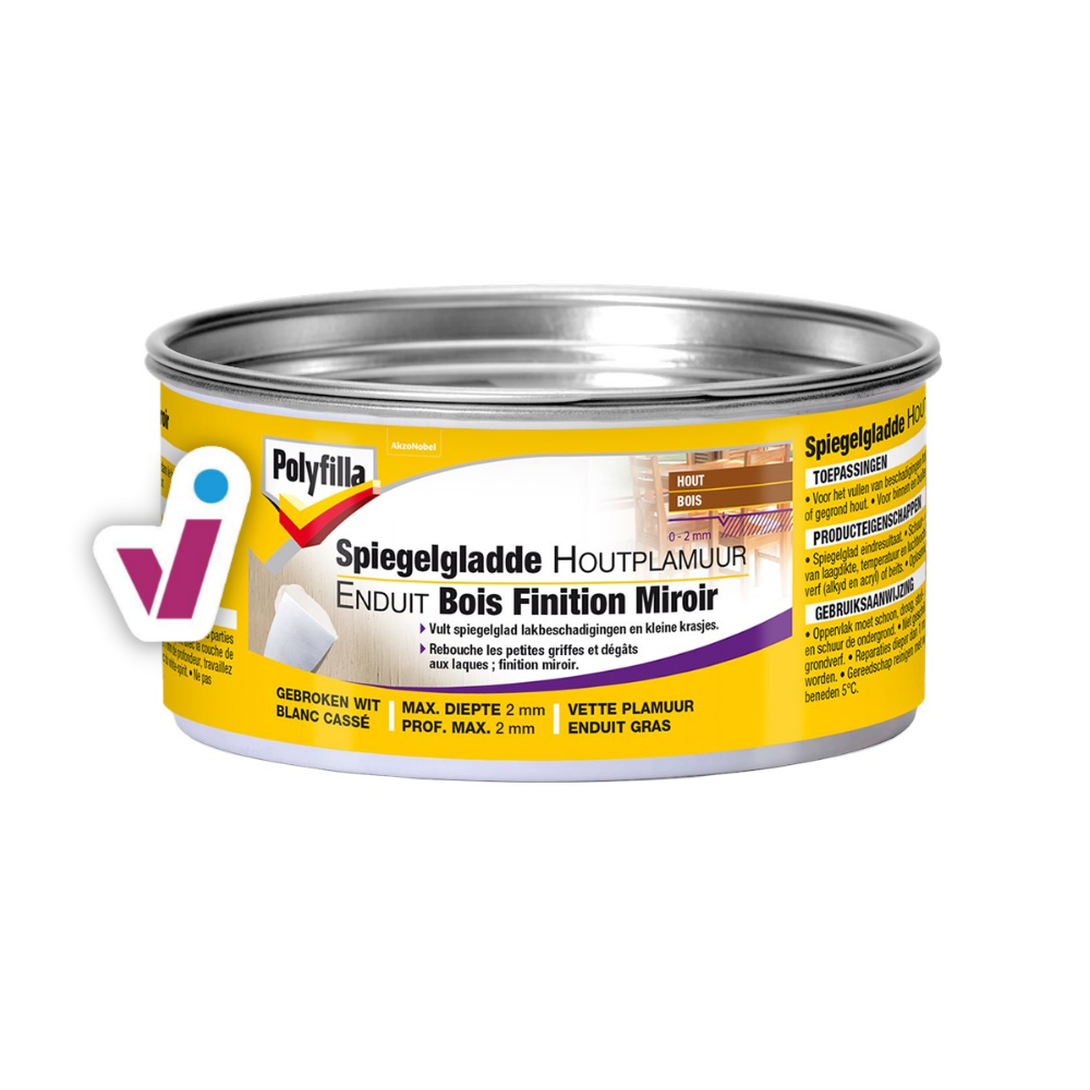 Polyfilla Spiegelgladde Lakplamuur