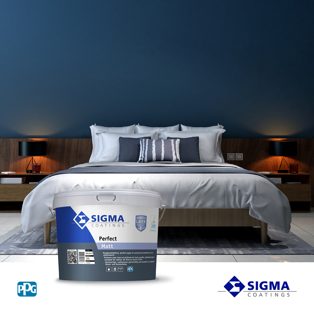 Slaapkamer - Sigma Perfect Matt - Tintrio