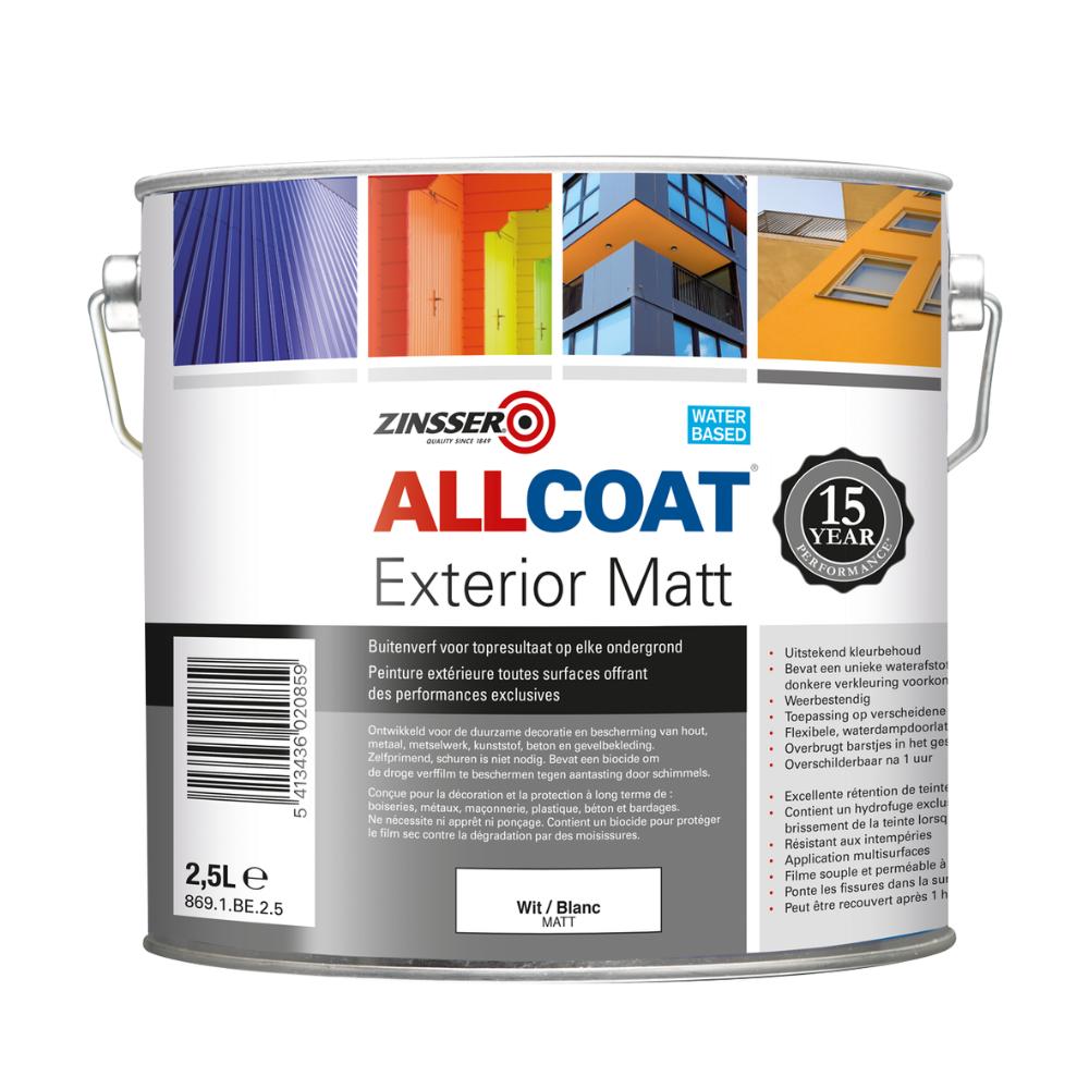 Zinsser Allcoat Exterior Matt