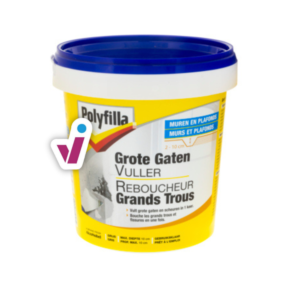 Polyfilla Grote Gaten Vuller Pasta