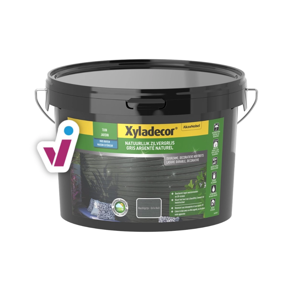 Xyladecor Natuurlijk Zilvergrijs - Zandgrijs
