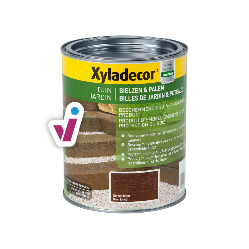Xyladecor Bielzen & Palen - Donker Bruin