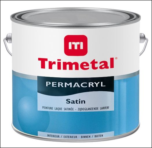 Trimetal Permacryl Satin - Wit