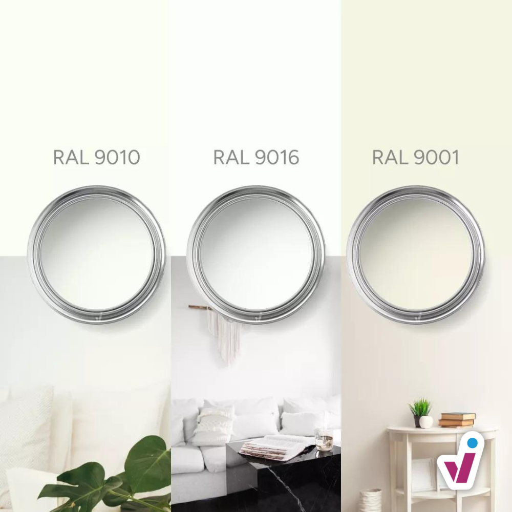 Sigma Colour Tester Pack - RAL 9010, RAL 9016 and RAL 9001
