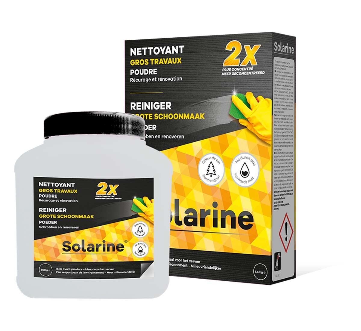 Solarine  Reiniger Grote Schoonmaak - Poeder