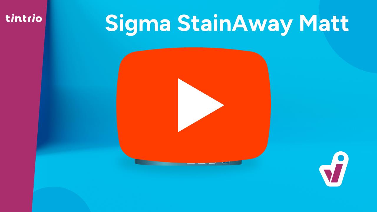Sigma StainAway Matt - video