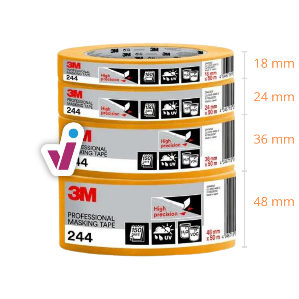 3M Gouden Masking Tape 244