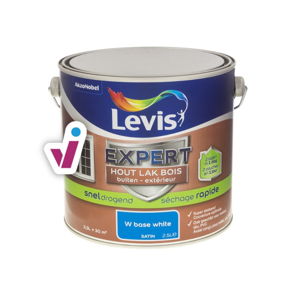 Levis Expert Hout Lak Buiten Sneldrogend Satin
