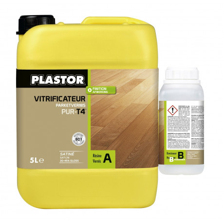 Plastor Parketvernis Pur-T4 + Verharder
