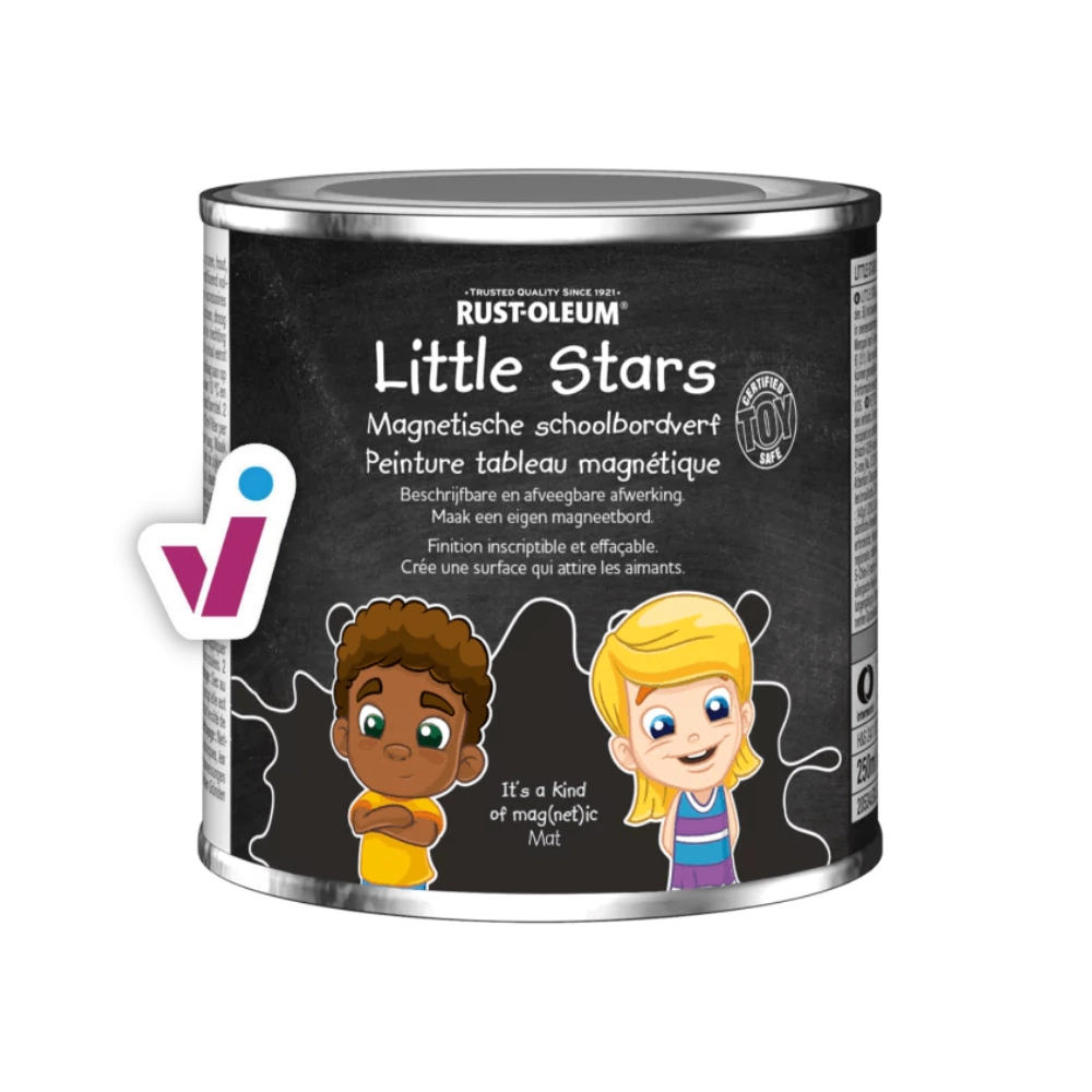 Little Stars Magnetic Blackboard Paint
