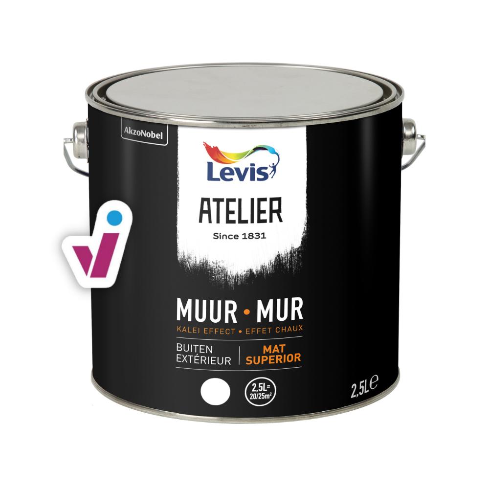 Levis Atelier Muur Buiten Kalei-effect