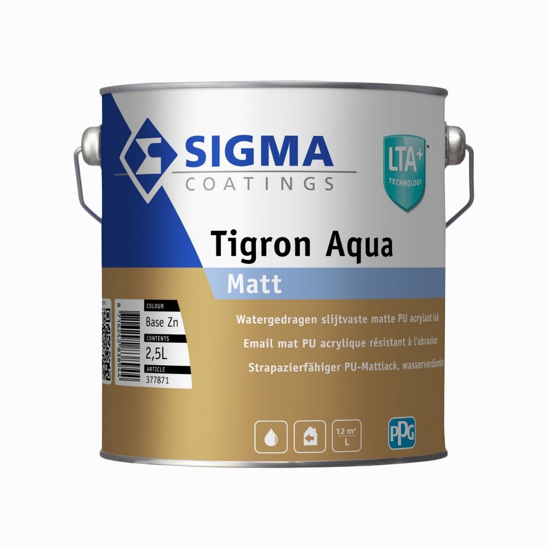 ♻️ 2e Kans - Sigma Tigron Aqua Matt - Kleur 