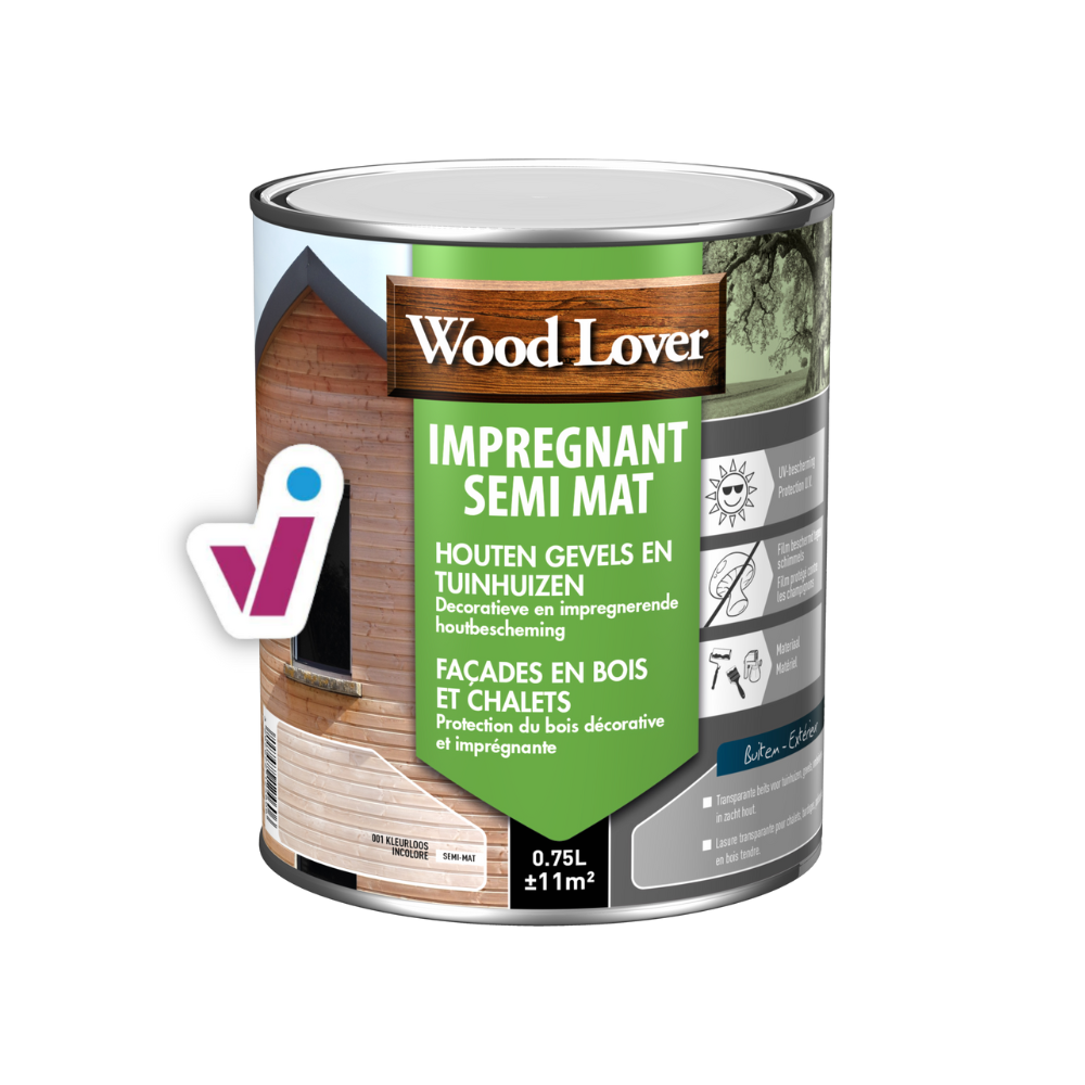 Woodlover Impregnant Semi-Mat