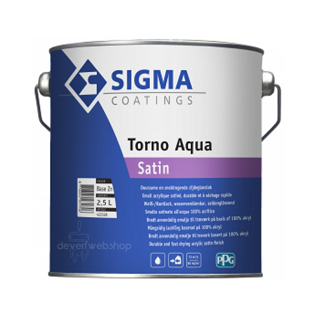 Sigma Torno Aqua Satin - Kleur