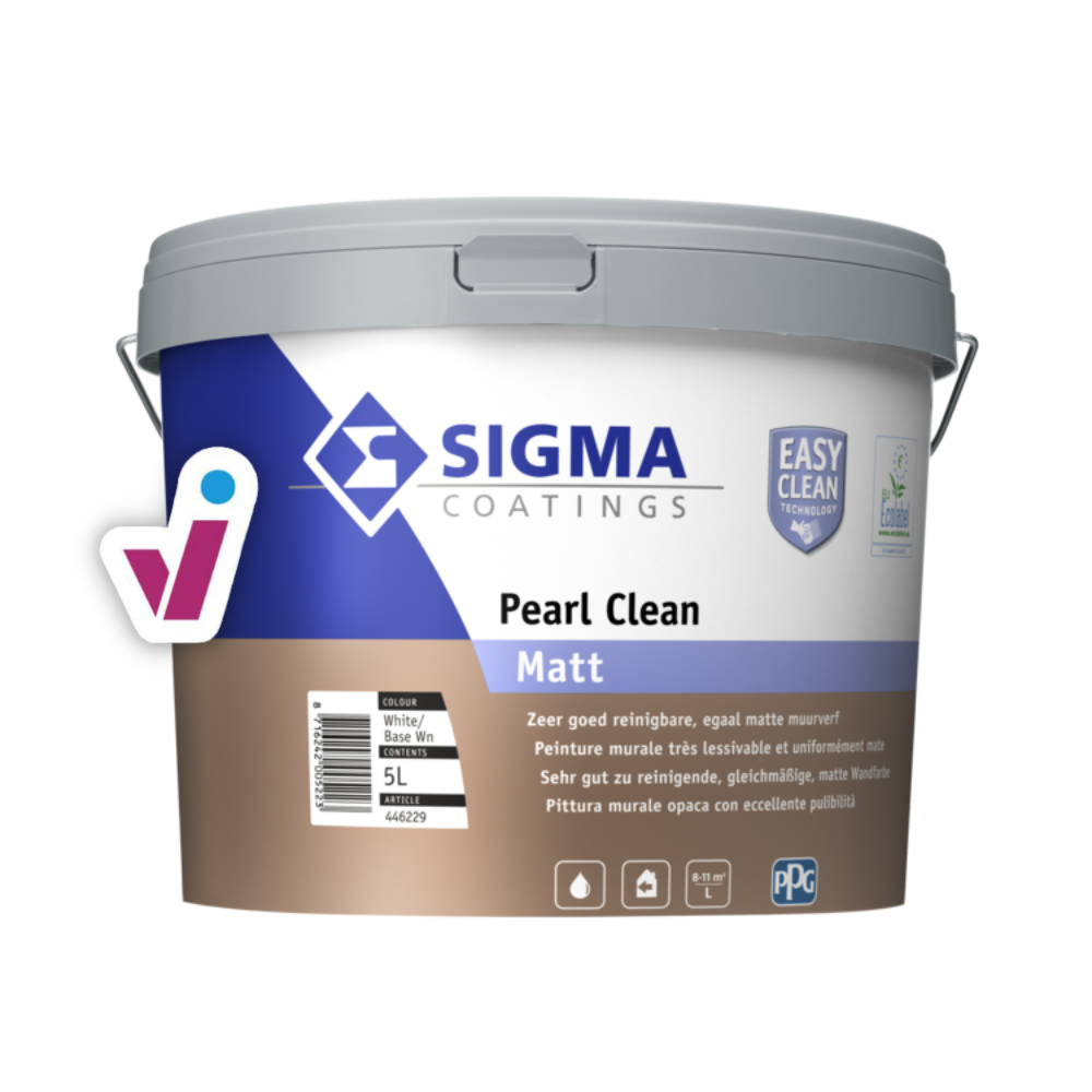 Sigma Pearl Clean Matt 5L bij Tintrio