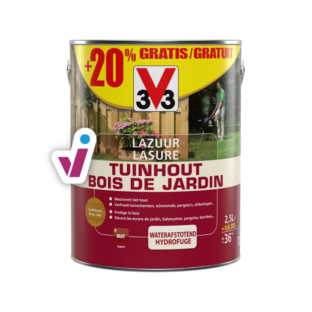 V33 Lazuur Tuinhout