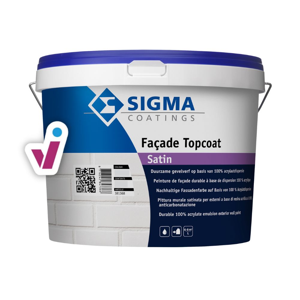 Sigma Façade Topcoat Satin