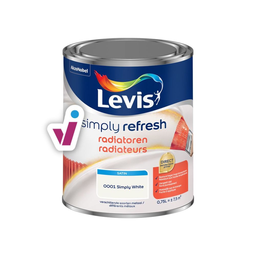 Levis Simply Refresh Radiatoren Satin 