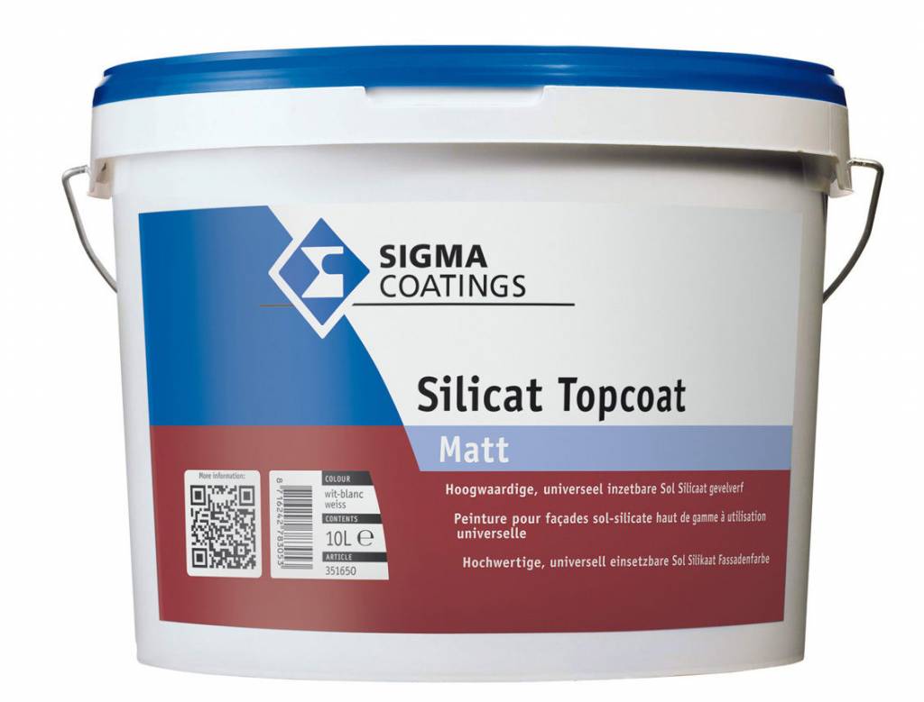 Sigma Silicat Topcoat Matt - Kleur