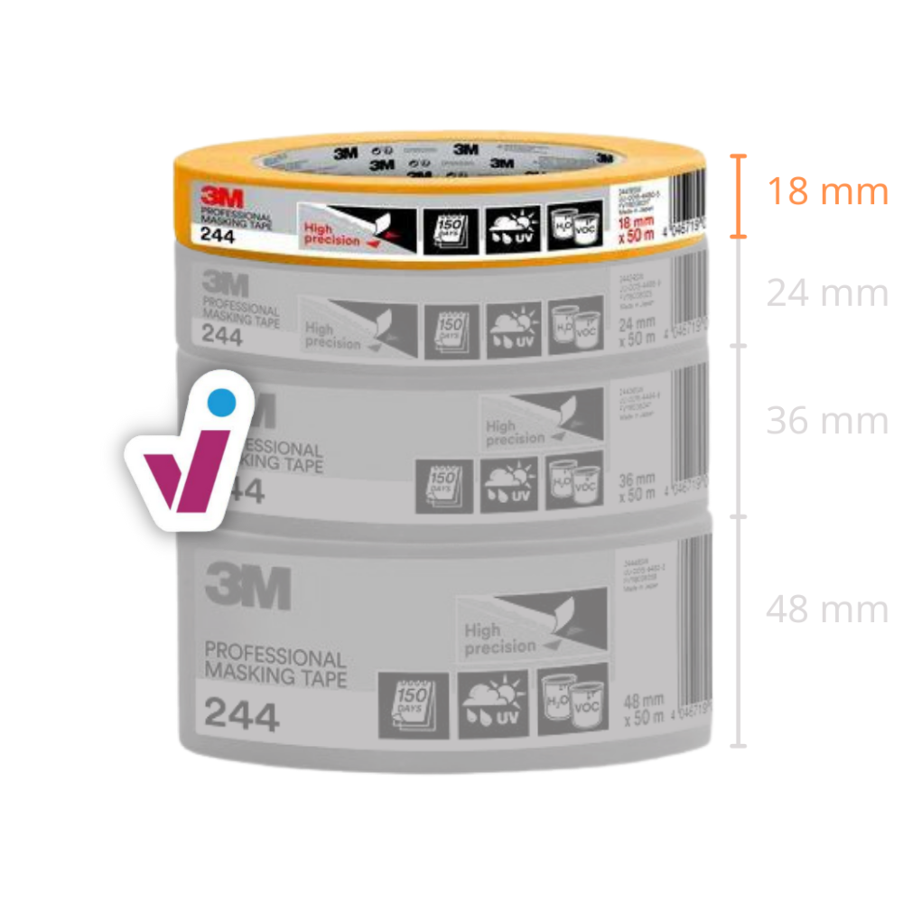 3M Gouden Masking Tape 244