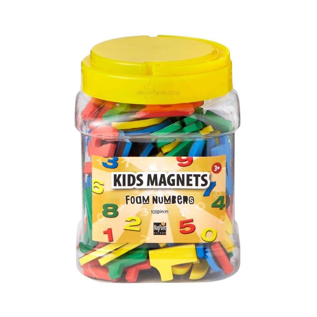 Magneten cijfers of letters (Set van 100)