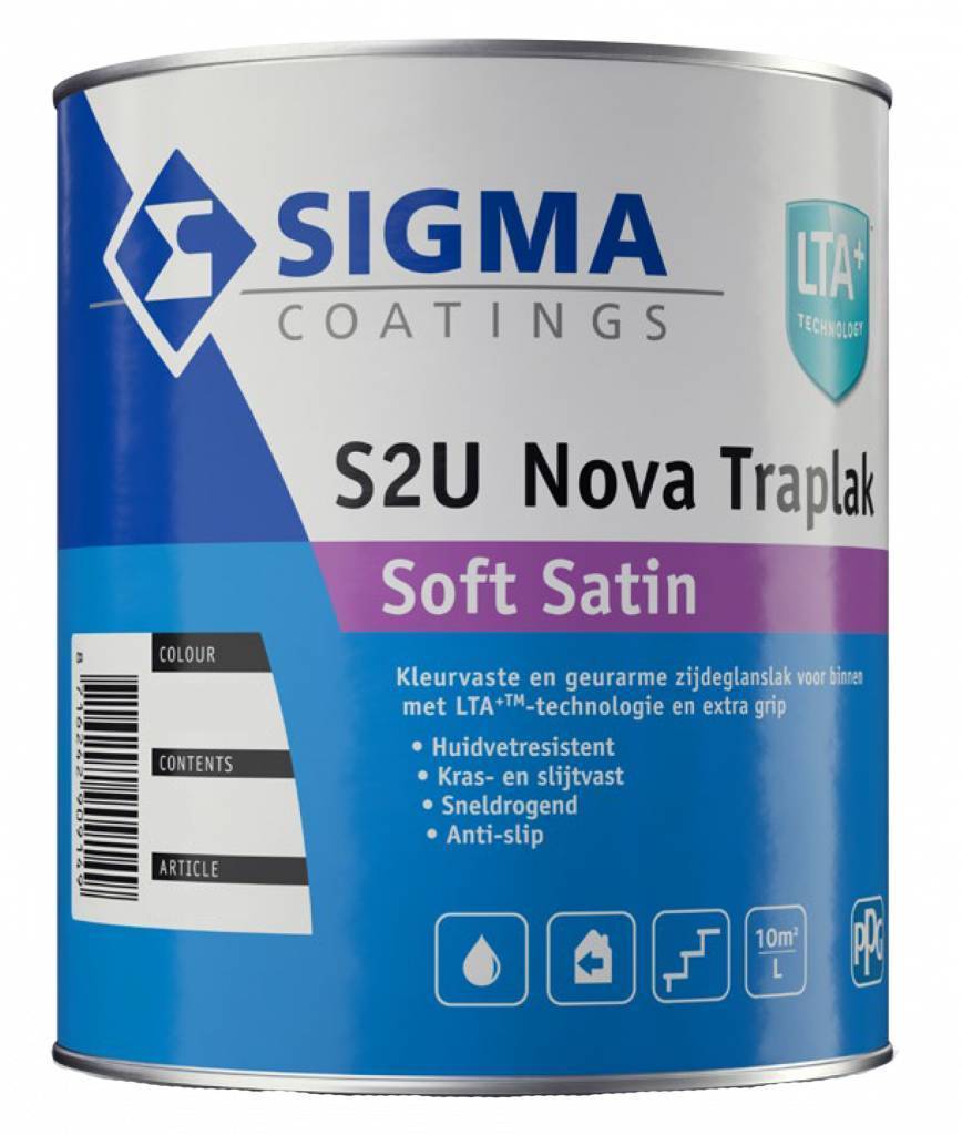 Sigma S2U Nova Traplak Soft Satin - Kleur